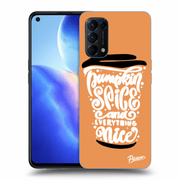 Ovitek za OPPO Reno 5 5G - Pumpkin coffee