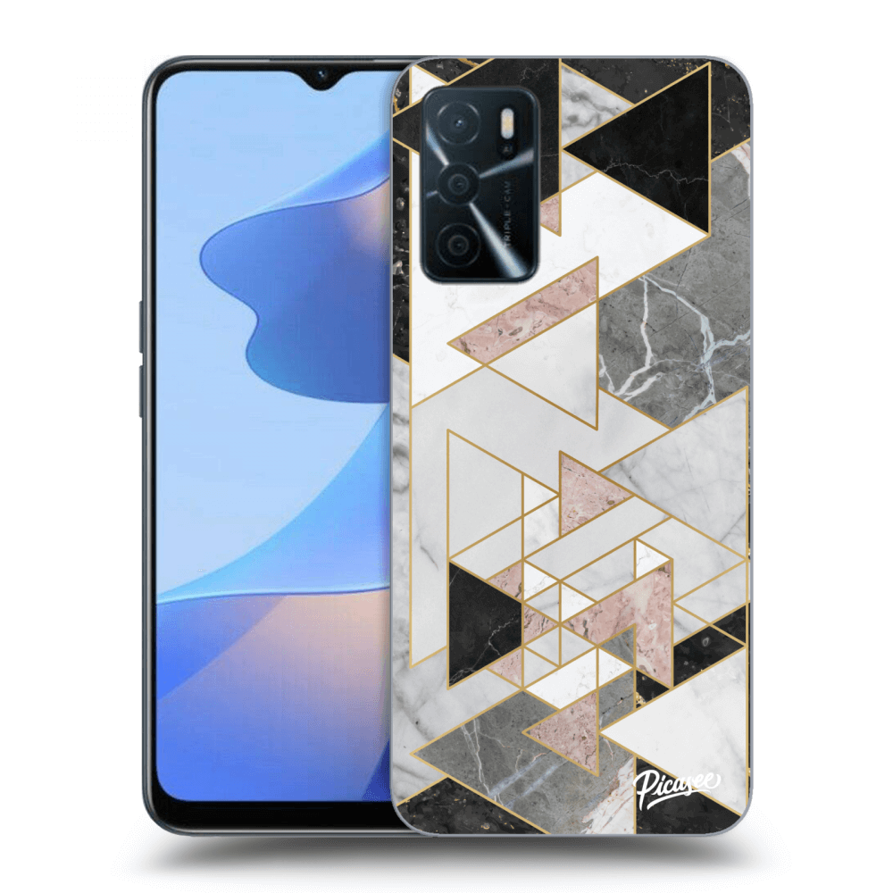 Picasee ULTIMATE CASE za OPPO A16 - Light geometry