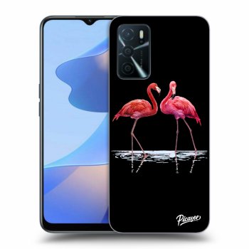 Ovitek za OPPO A16 - Flamingos couple