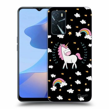 Ovitek za OPPO A16 - Unicorn star heaven