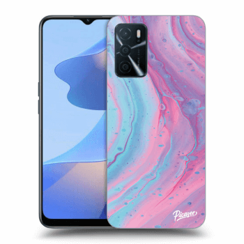 Ovitek za OPPO A16 - Pink liquid