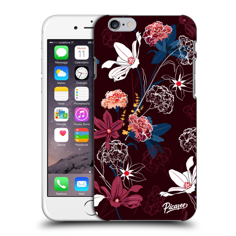 Picasee ULTIMATE CASE za Apple iPhone 6/6S - Dark Meadow