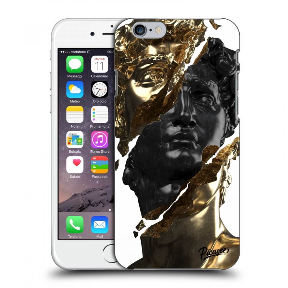Picasee ULTIMATE CASE za Apple iPhone 6/6S - Gold - Black