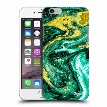 Picasee ULTIMATE CASE za Apple iPhone 6/6S - Green Gold
