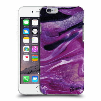 Ovitek za Apple iPhone 6/6S - Purple glitter
