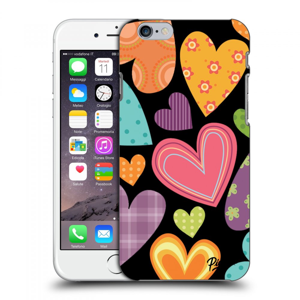 Picasee ULTIMATE CASE za Apple iPhone 6/6S - Colored heart
