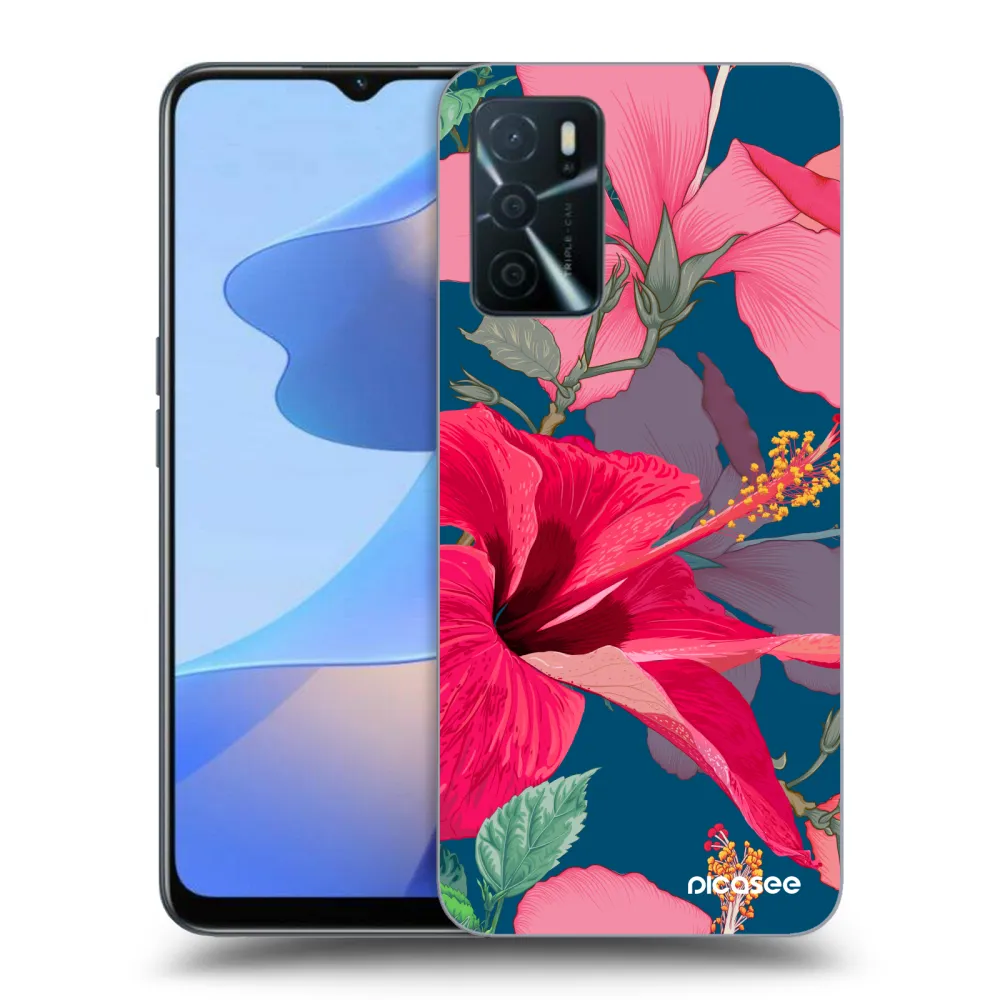 Picasee ULTIMATE CASE za OPPO A16s - Hibiscus