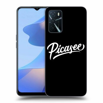 Ovitek za OPPO A16s - Picasee - old logo - white