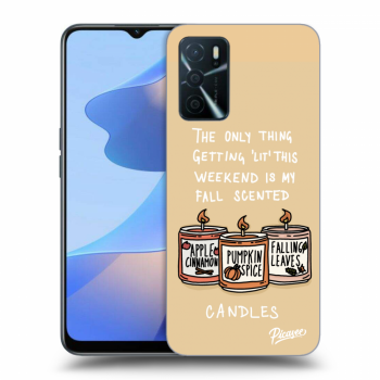 Ovitek za OPPO A16s - Candles