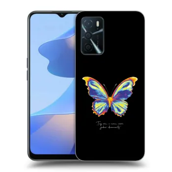 Ovitek za OPPO A16s - Diamanty Black
