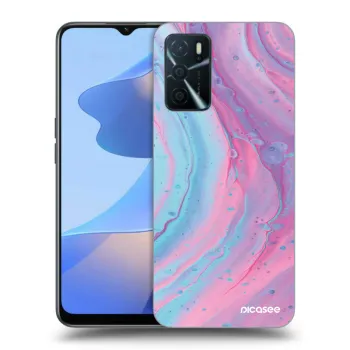 Ovitek za OPPO A16s - Pink liquid