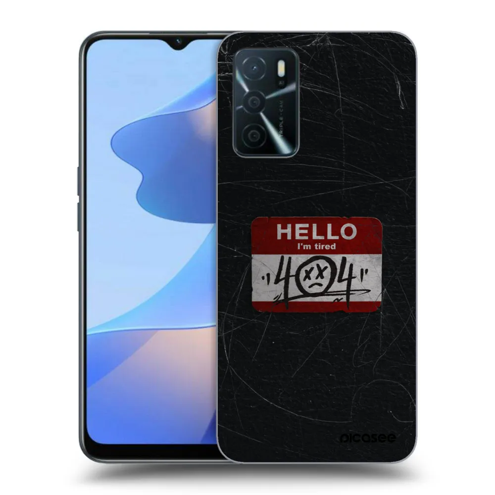 Picasee ULTIMATE CASE za OPPO A16s - HELLO 404