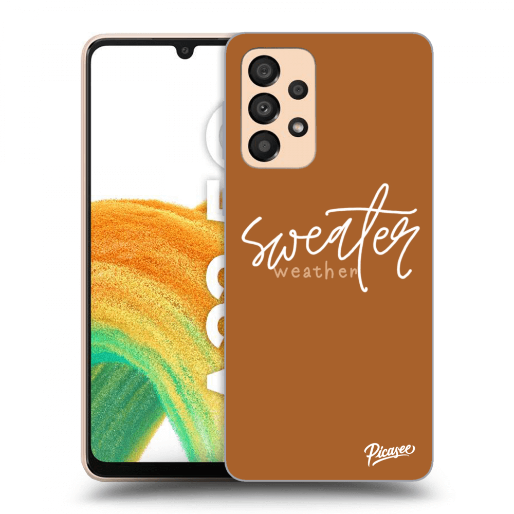 Picasee ULTIMATE CASE za Samsung Galaxy A33 5G A336 - Sweater weather