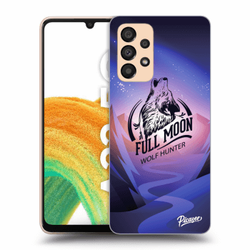 Picasee silikonski črni ovitek za Samsung Galaxy A33 5G A336 - Wolf