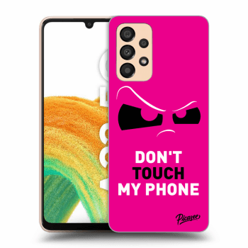 Ovitek za Samsung Galaxy A33 5G A336 - Cloudy Eye - Pink