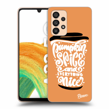 Ovitek za Samsung Galaxy A33 5G A336 - Pumpkin coffee