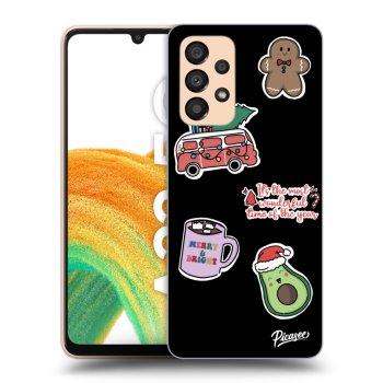 Ovitek za Samsung Galaxy A33 5G A336 - Christmas Stickers