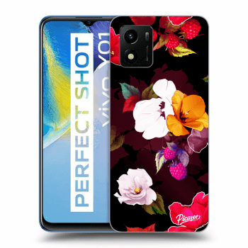 Picasee ULTIMATE CASE za Vivo Y01 - Flowers and Berries