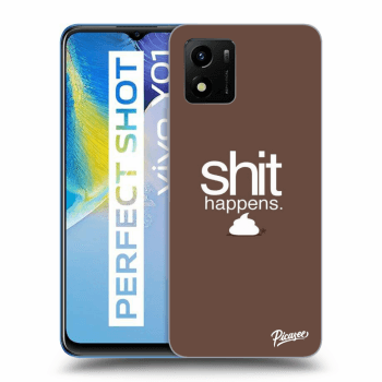 Picasee ULTIMATE CASE za Vivo Y01 - Shit happens