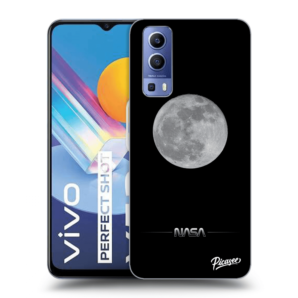 Picasee silikonski črni ovitek za Vivo Y52 5G - Moon Minimal