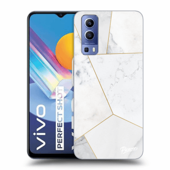 Ovitek za Vivo Y52 5G - White tile