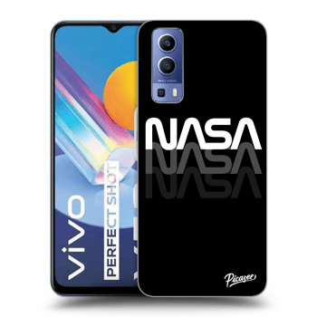 Picasee silikonski črni ovitek za Vivo Y52 5G - NASA Triple