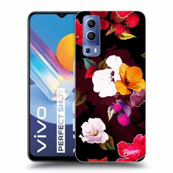 Ovitek za Vivo Y52 5G - Flowers and Berries