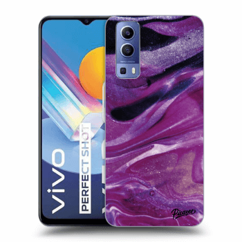 Ovitek za Vivo Y52 5G - Purple glitter