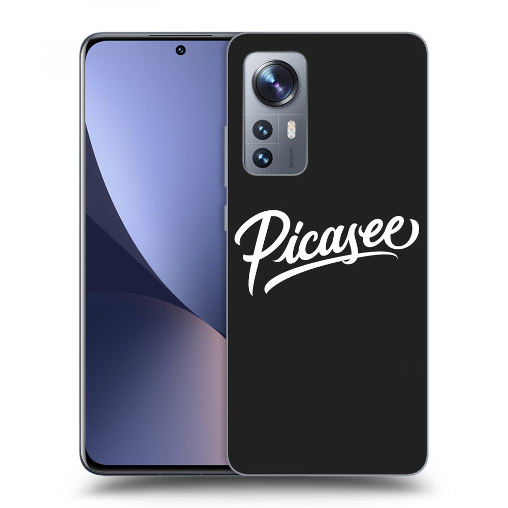 Picasee silikonski črni ovitek za Xiaomi 12X - Picasee - White