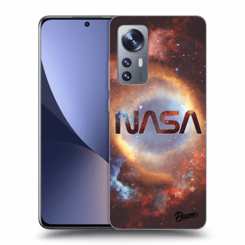 Picasee silikonski črni ovitek za Xiaomi 12X - Nebula