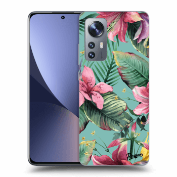 Picasee silikonski črni ovitek za Xiaomi 12X - Hawaii