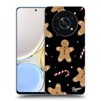 Picasee silikonski črni ovitek za Honor Magic4 Lite 5G - Gingerbread