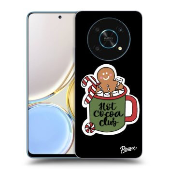Picasee silikonski črni ovitek za Honor Magic4 Lite 5G - Hot Cocoa Club