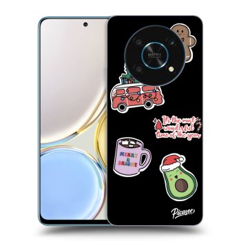 Ovitek za Honor Magic4 Lite 5G - Christmas Stickers