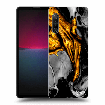 Ovitek za Sony Xperia 10 IV 5G - Black Gold