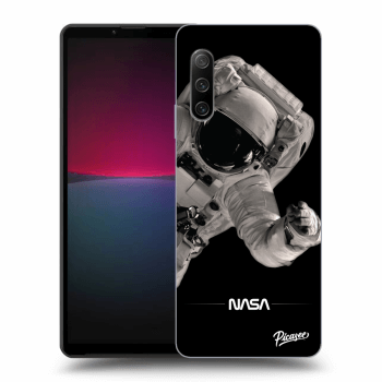 Picasee silikonski črni ovitek za Sony Xperia 10 IV 5G - Astronaut Big