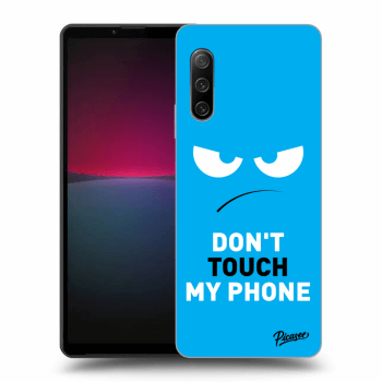 Ovitek za Sony Xperia 10 IV 5G - Angry Eyes - Blue