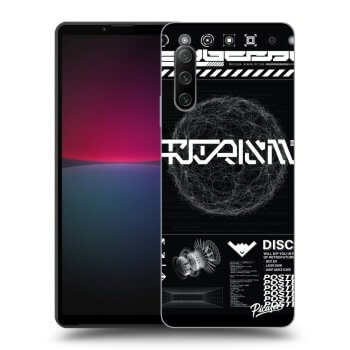 Picasee silikonski črni ovitek za Sony Xperia 10 IV 5G - BLACK DISCO
