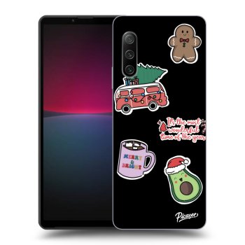 Ovitek za Sony Xperia 10 IV 5G - Christmas Stickers