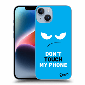 Ovitek za Apple iPhone 14 - Angry Eyes - Blue
