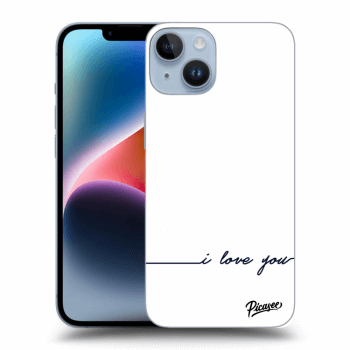 Picasee ULTIMATE CASE za Apple iPhone 14 - I love you