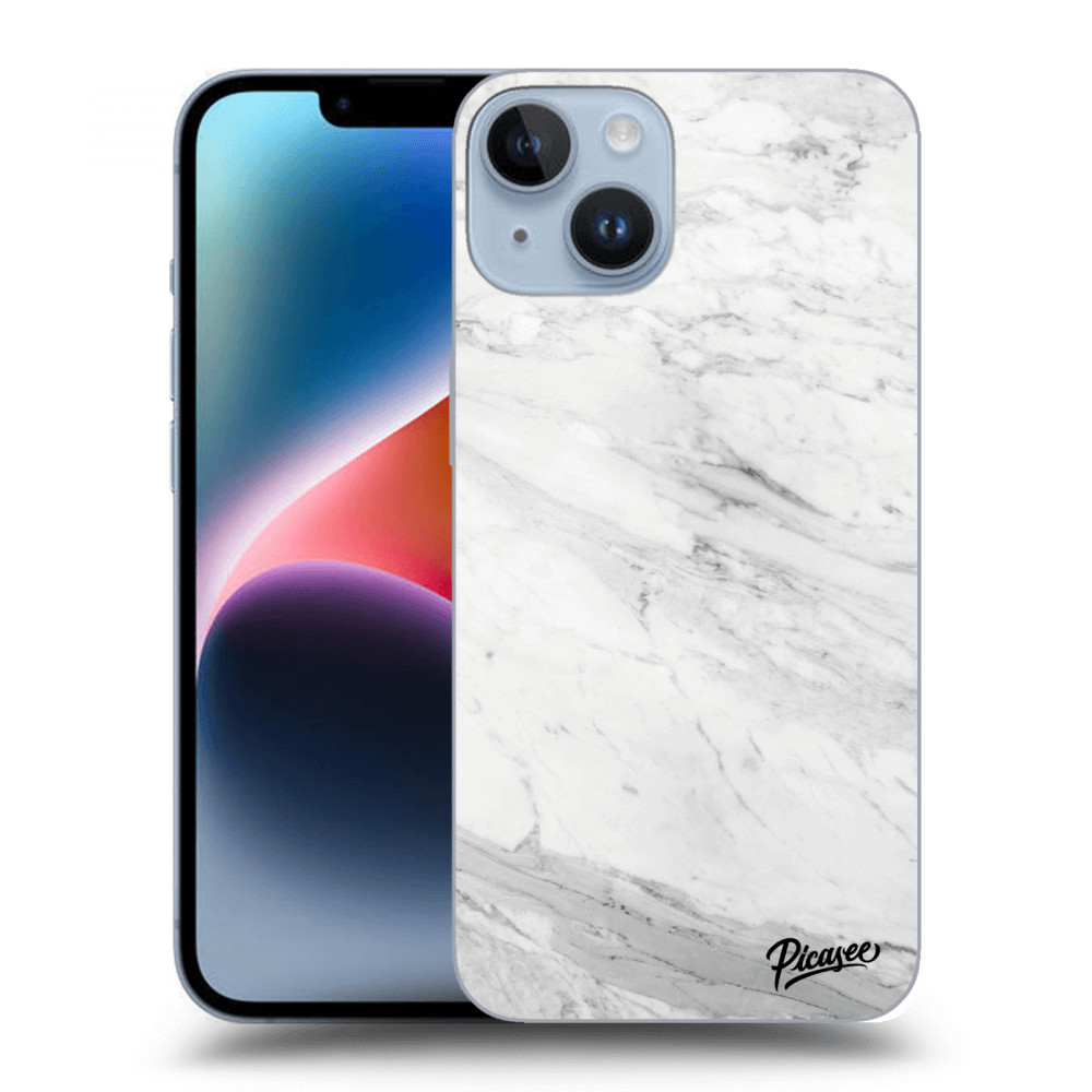 Picasee ULTIMATE CASE za Apple iPhone 14 - White marble