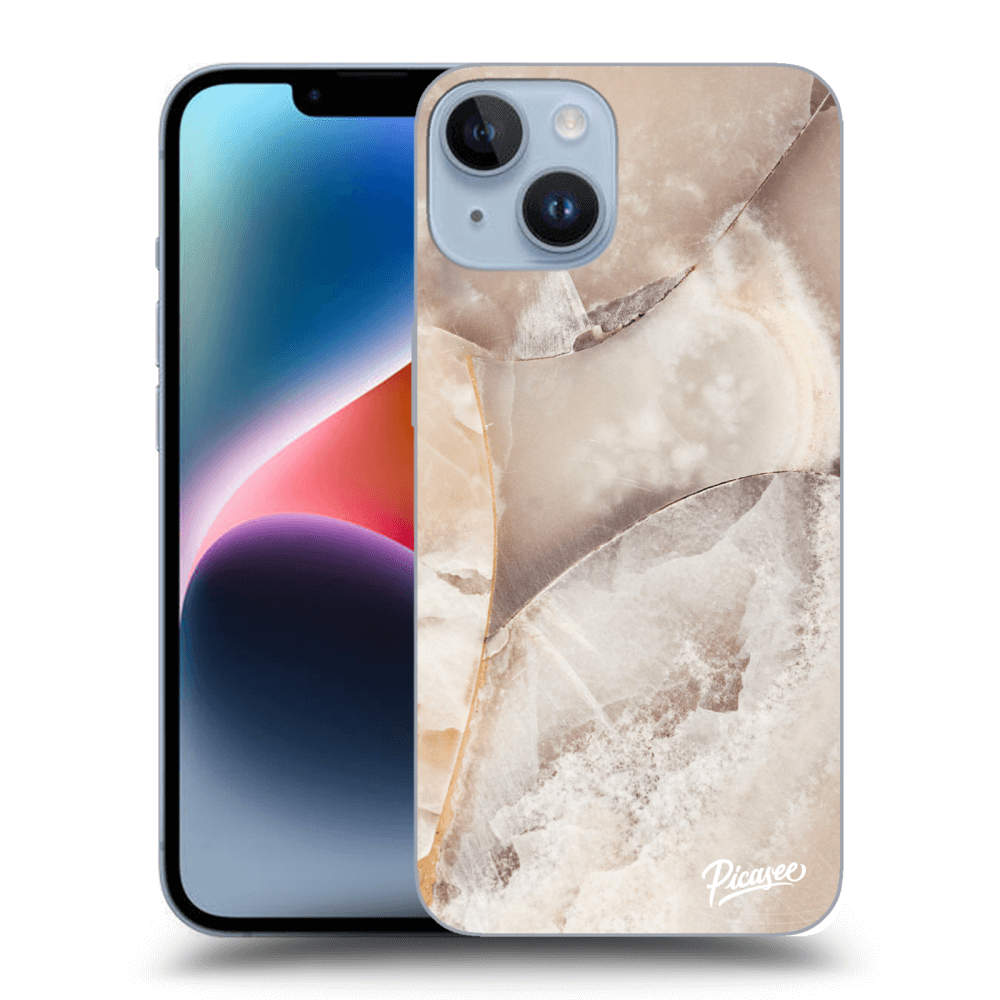 Picasee ULTIMATE CASE za Apple iPhone 14 - Cream marble