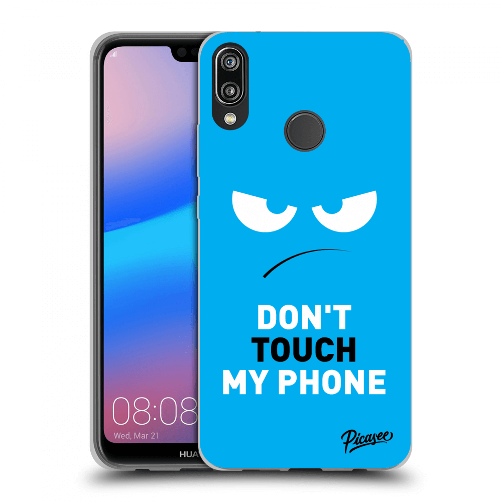 Picasee ULTIMATE CASE za Huawei P20 Lite - Angry Eyes - Blue