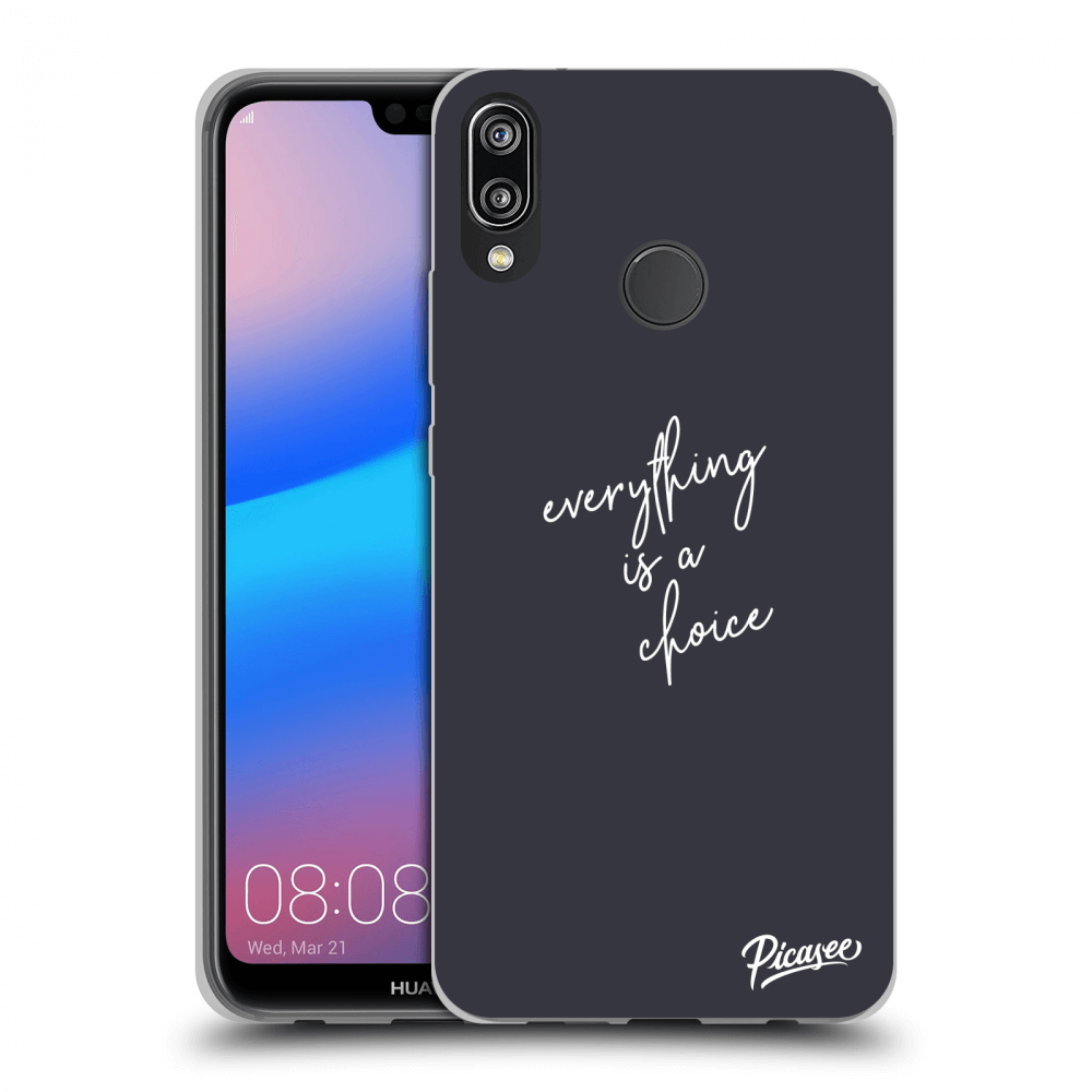Picasee ULTIMATE CASE za Huawei P20 Lite - Everything is a choice