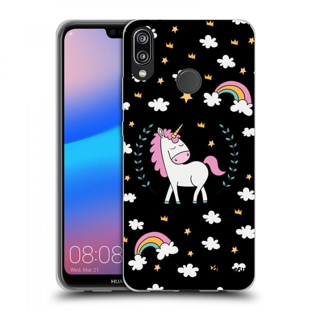 Picasee ULTIMATE CASE za Huawei P20 Lite - Unicorn star heaven