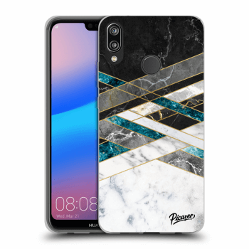 Ovitek za Huawei P20 Lite - Black & White geometry