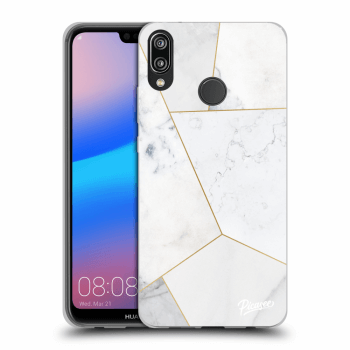 Ovitek za Huawei P20 Lite - White tile