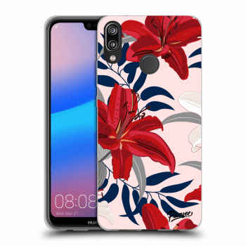 Ovitek za Huawei P20 Lite - Red Lily