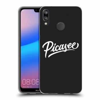 Picasee silikonski črni ovitek za Huawei P20 Lite - Picasee - White